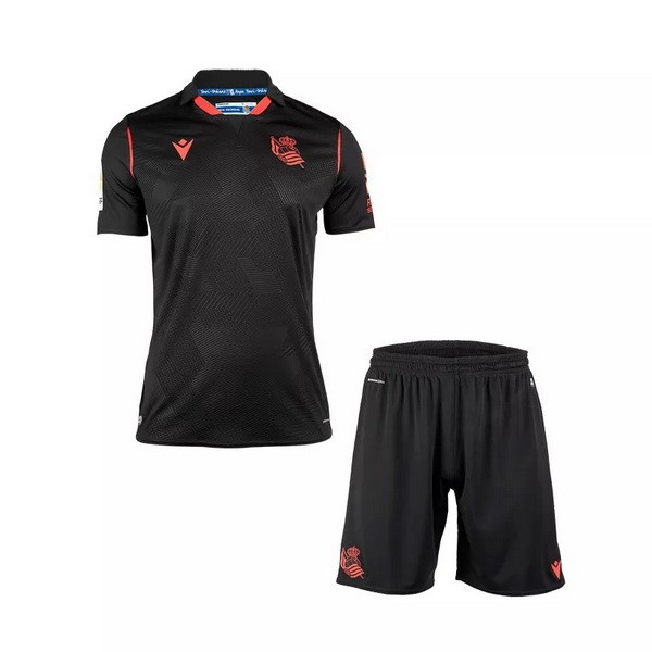 Camiseta Real Sociedad 2ª Niño 2020/21 Negro
